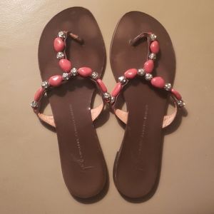 Beaded Giuseppe Zanotti Sandals